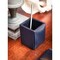 Dacasso Navy Blue Bonded Leather Pencil Cup AG-5010 - alternate 8